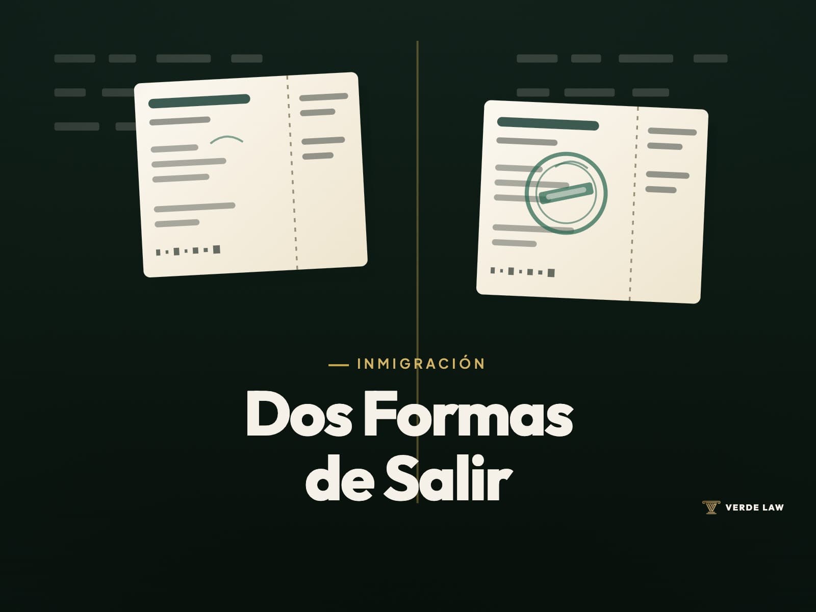 Salida Voluntaria vs. Orden de Deportación: Una Diferencia Que lo Sigue por Años